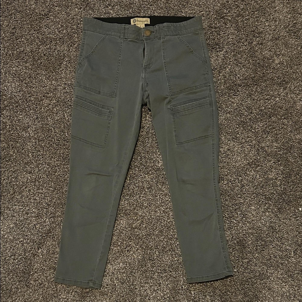 Democracy Charcoal Cargo Pants